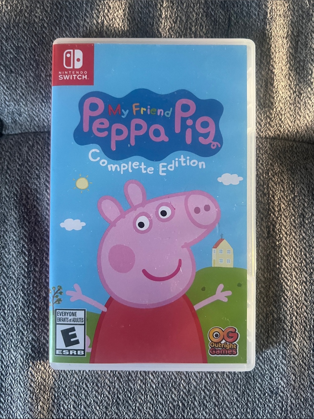 Nintendo Switch My Friend Peppa Pig - Pink & Blue Cover